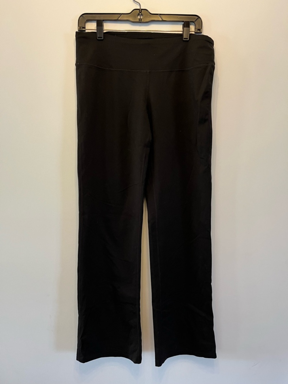 Boot-Cut Black Women's Stretch Pants